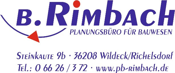 Planungsb�ro f�r Bauwesen Boris Rimbach Steinkaute 9b 36208 Wildeck-Richelsdorf